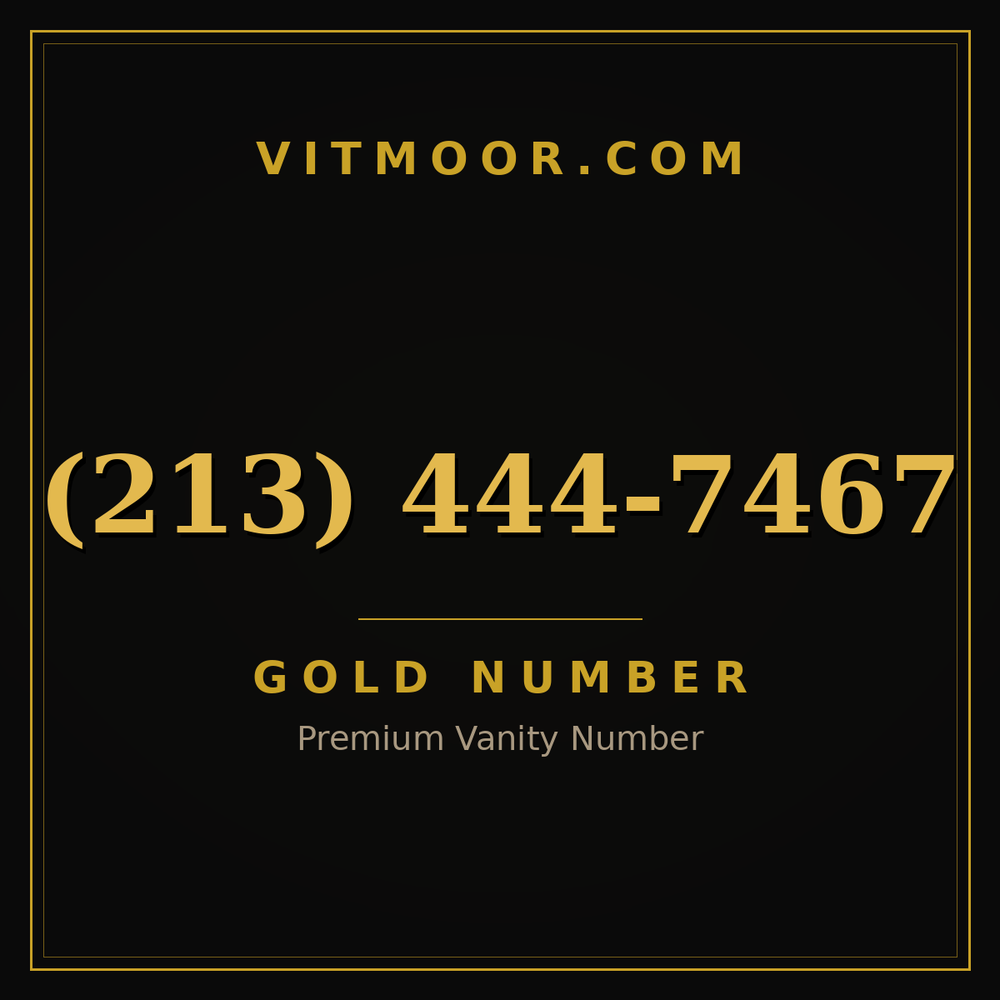 213 444-7467