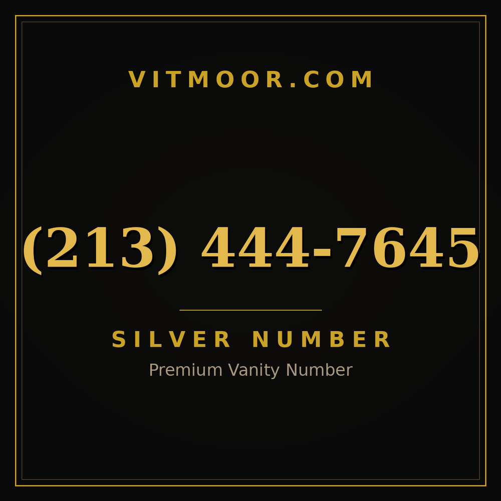 213 444-7645