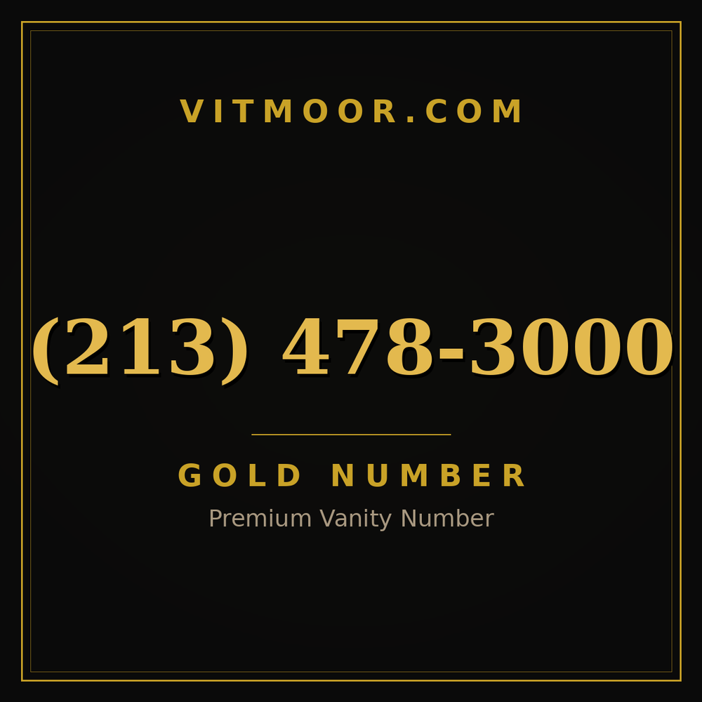 213 478-3000