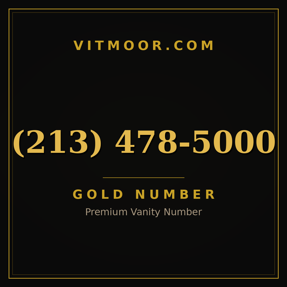 213 478-5000