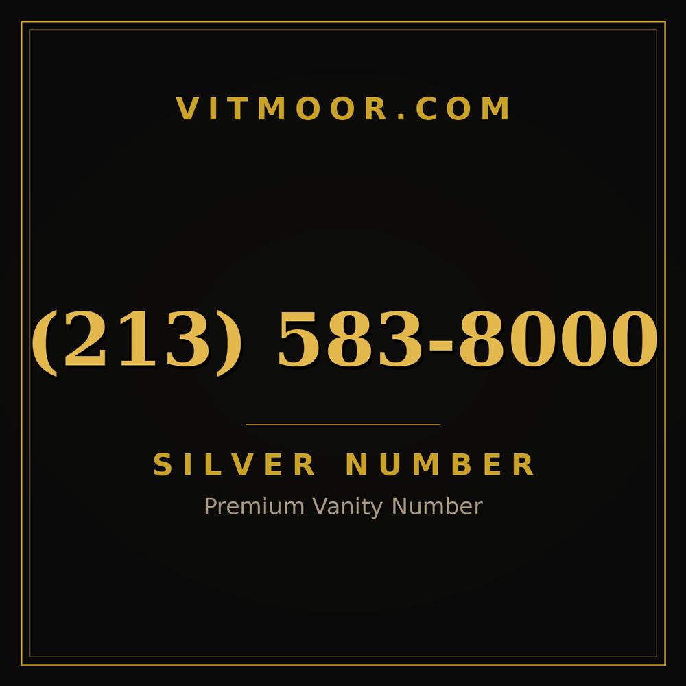 213 583-8000