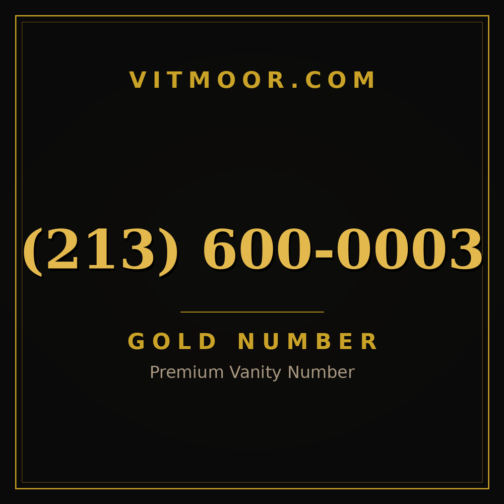 213 600-0003