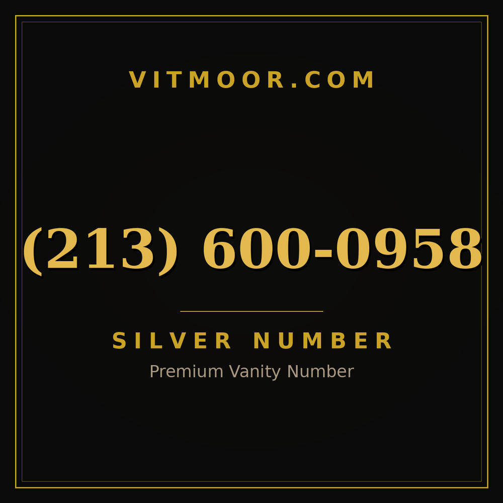 213 600-0958
