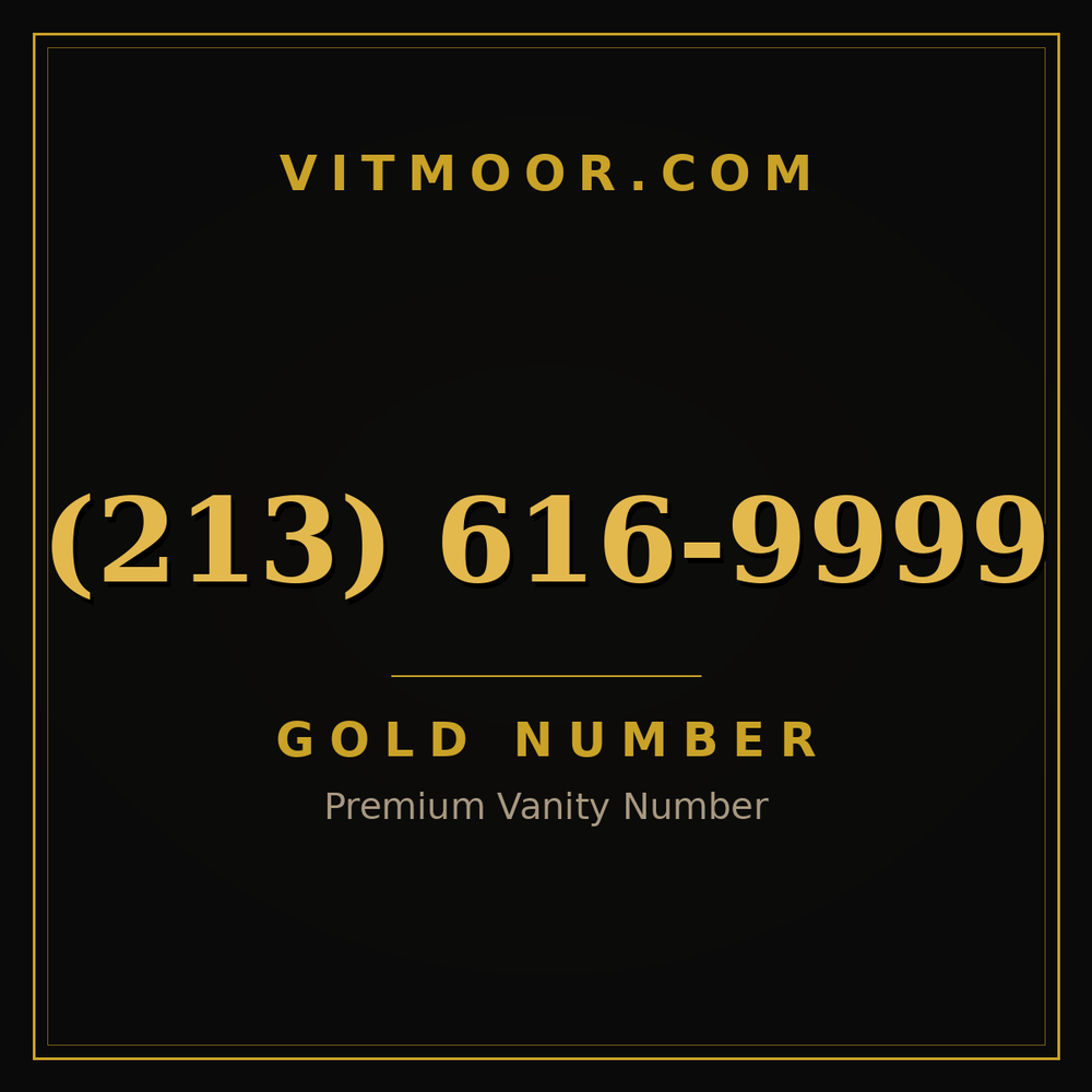 213 616-9999