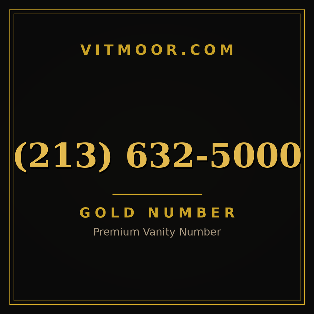213 632-5000