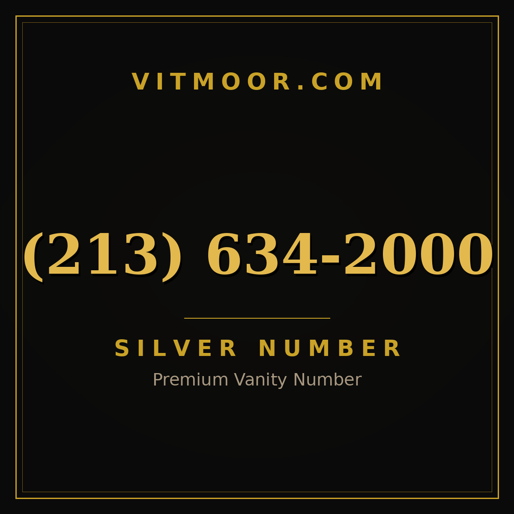 213 634-2000