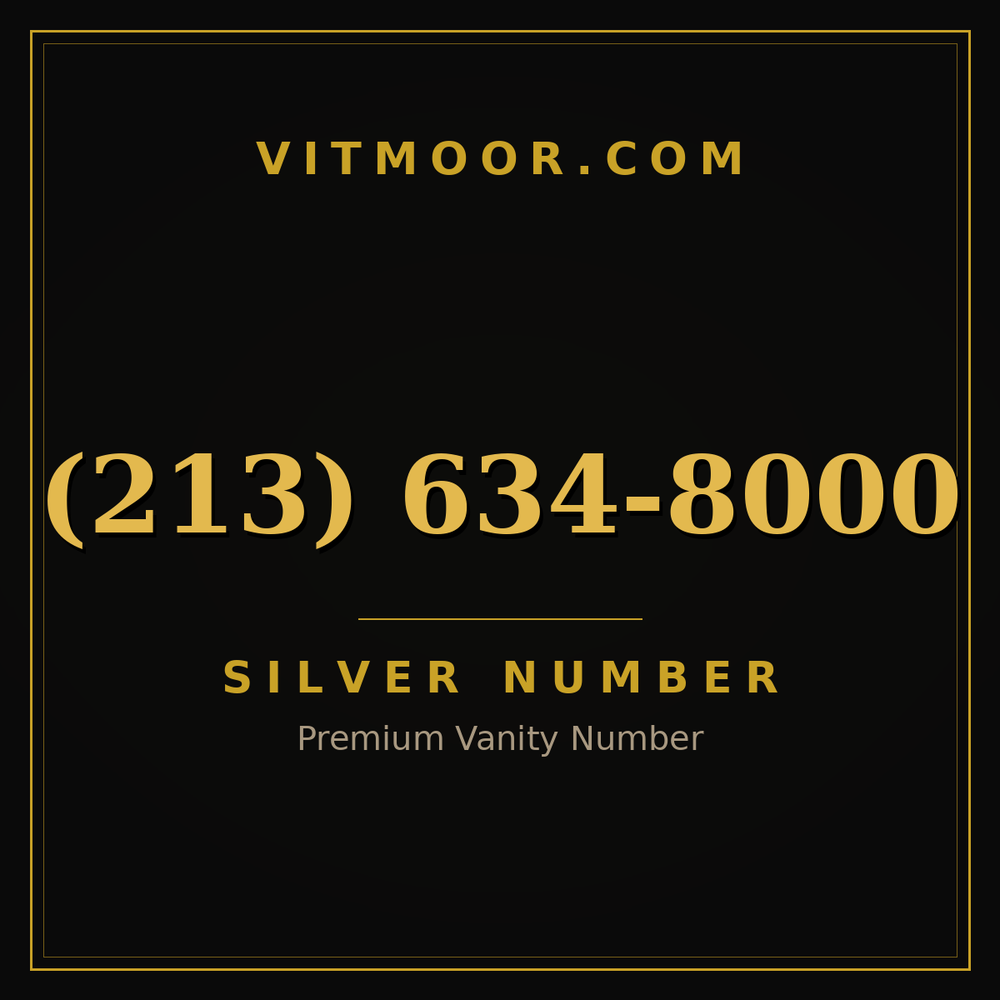 213 634-8000