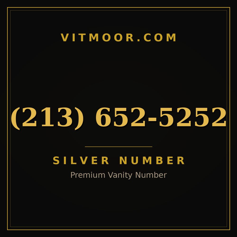 213 652-5252
