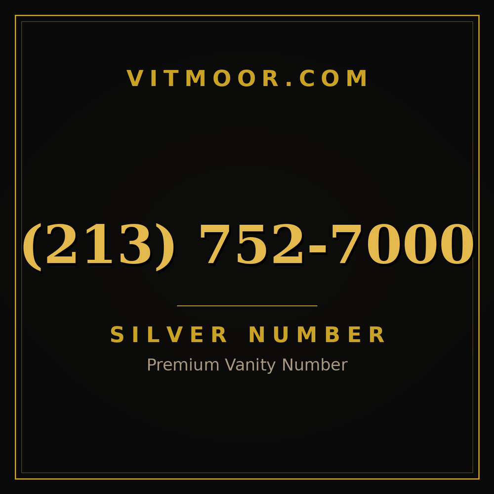 213 752-7000