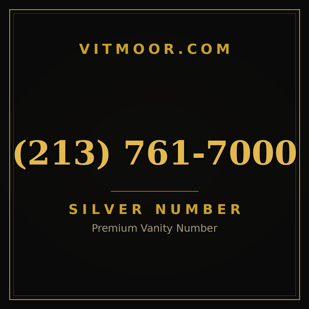 213 761-7000