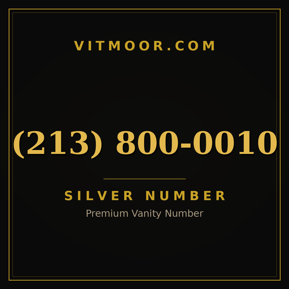213 800-0010