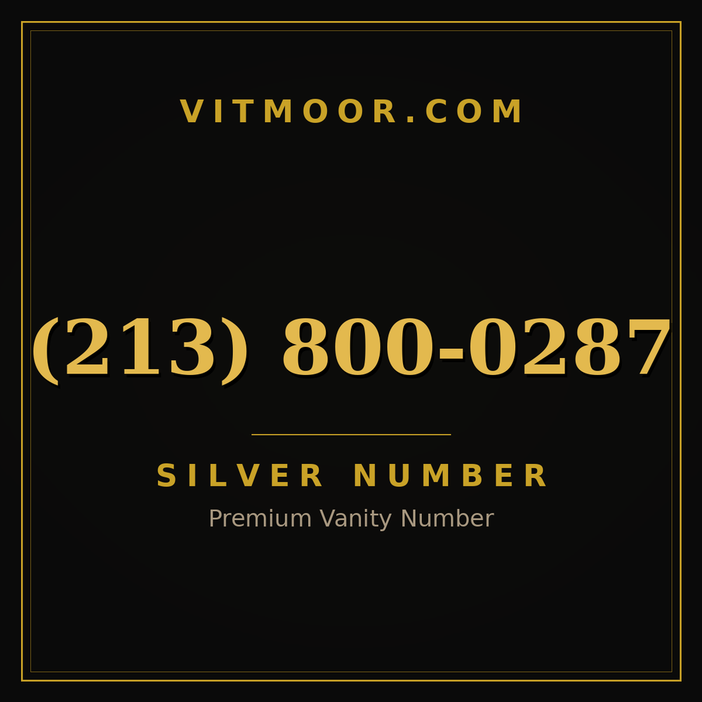 213 800-0287