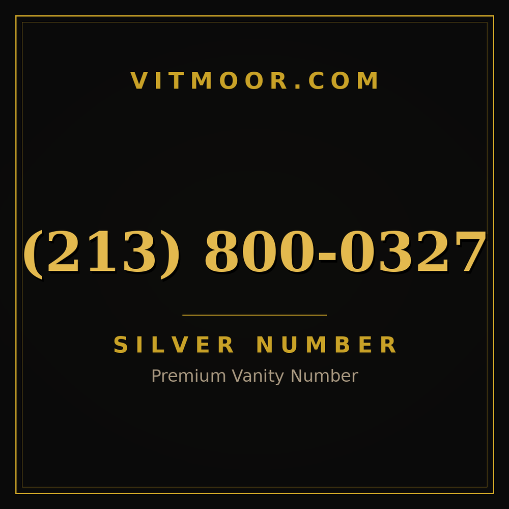 213 800-0327