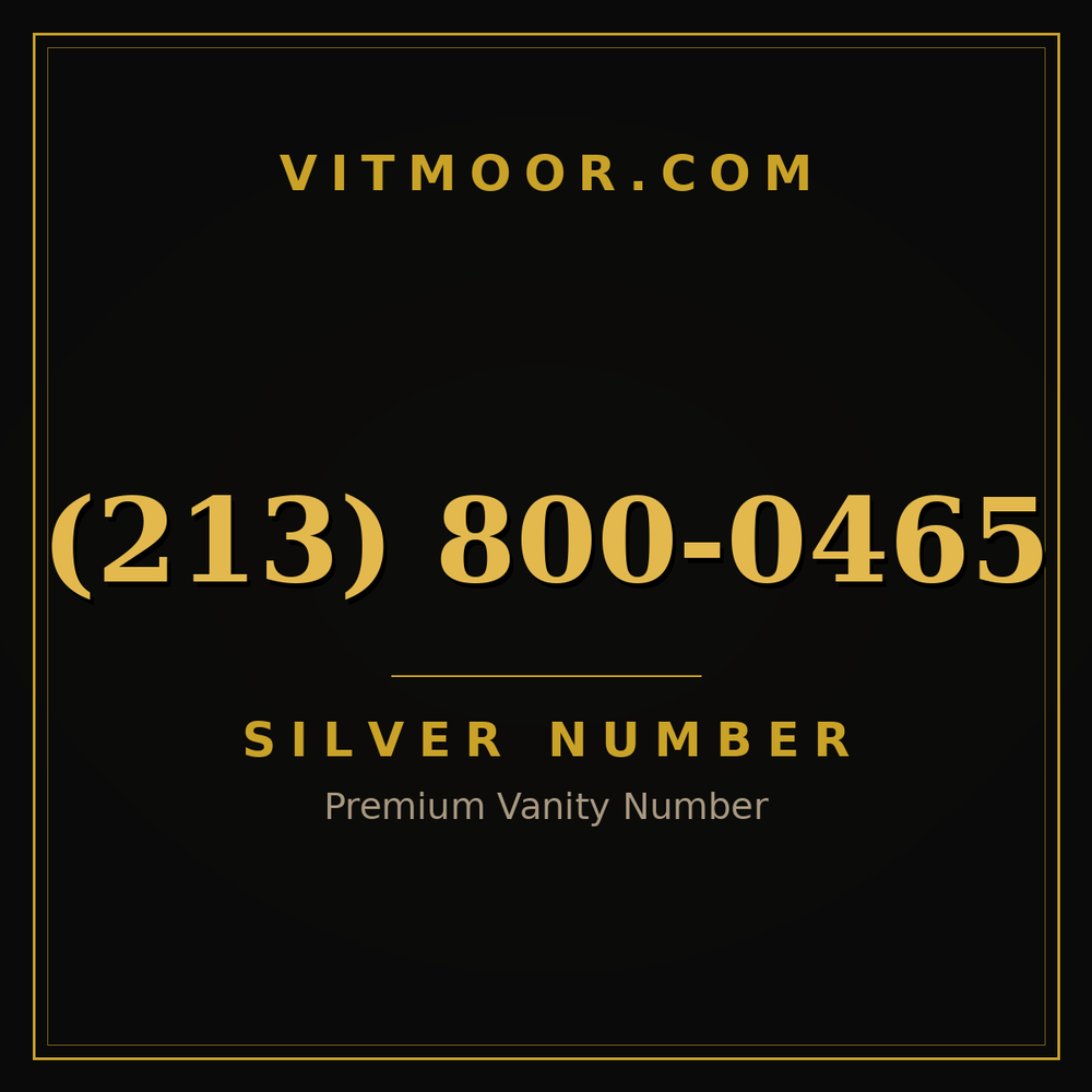 213 800-0465