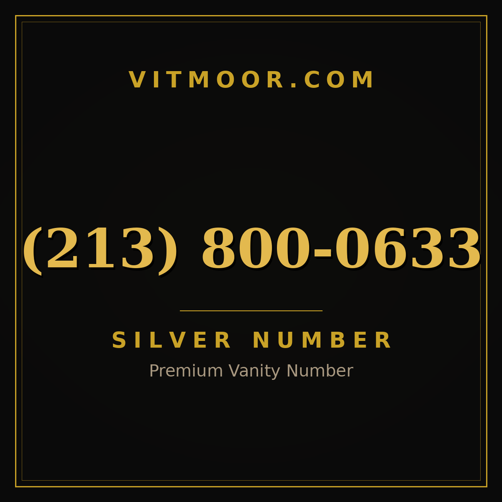 213 800-0633