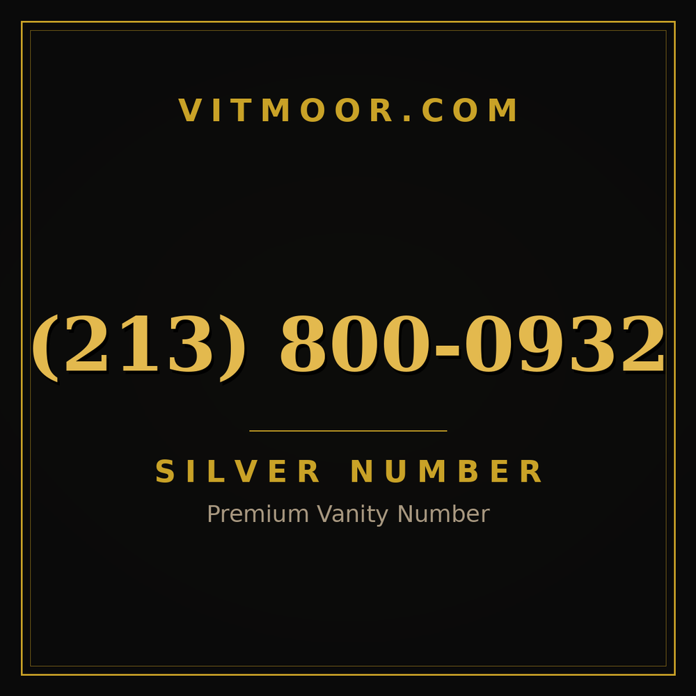 213 800-0932