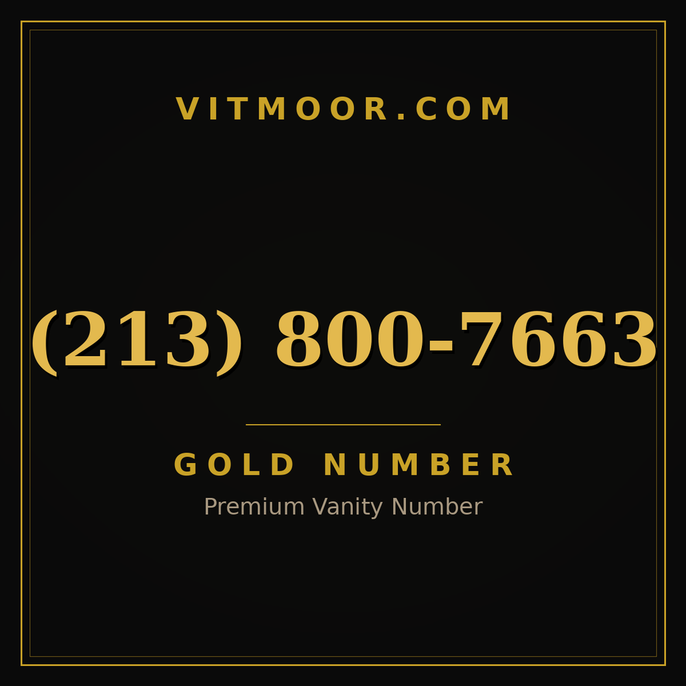 213 800-7663