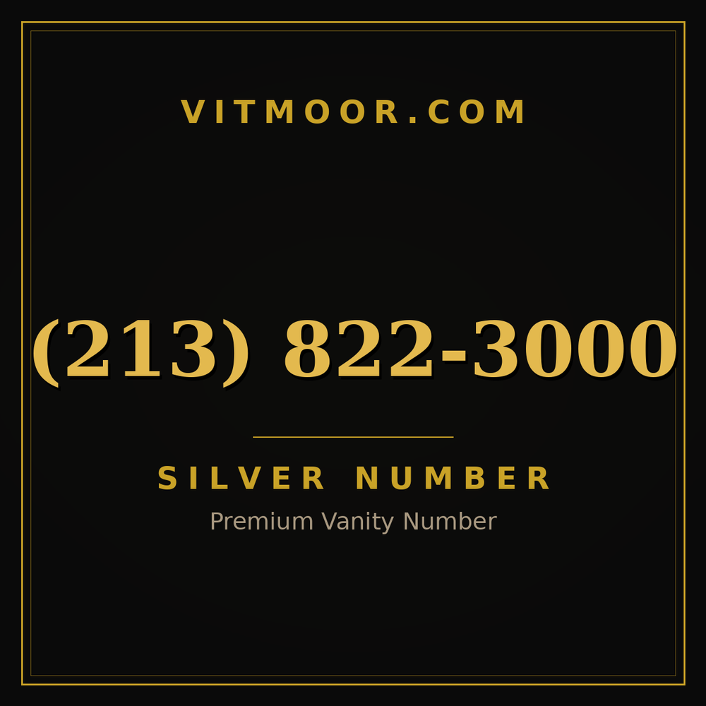 213 822-3000
