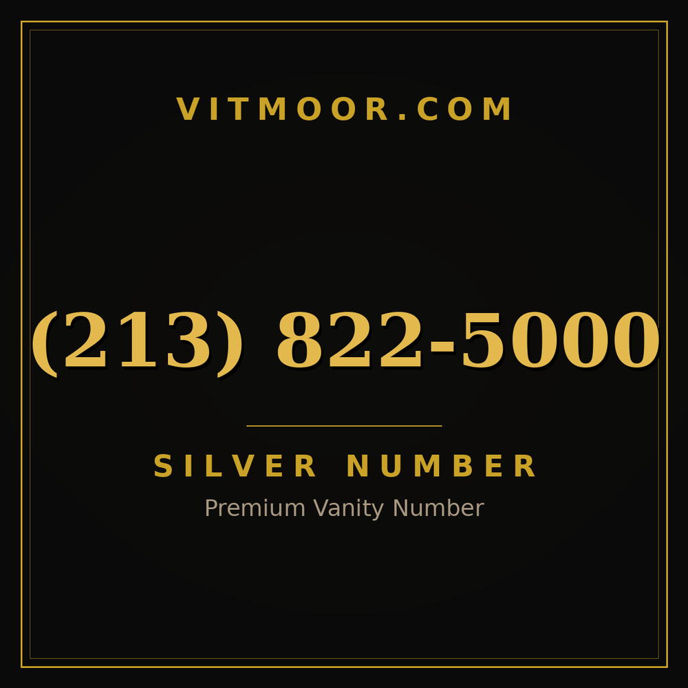 213 822-5000