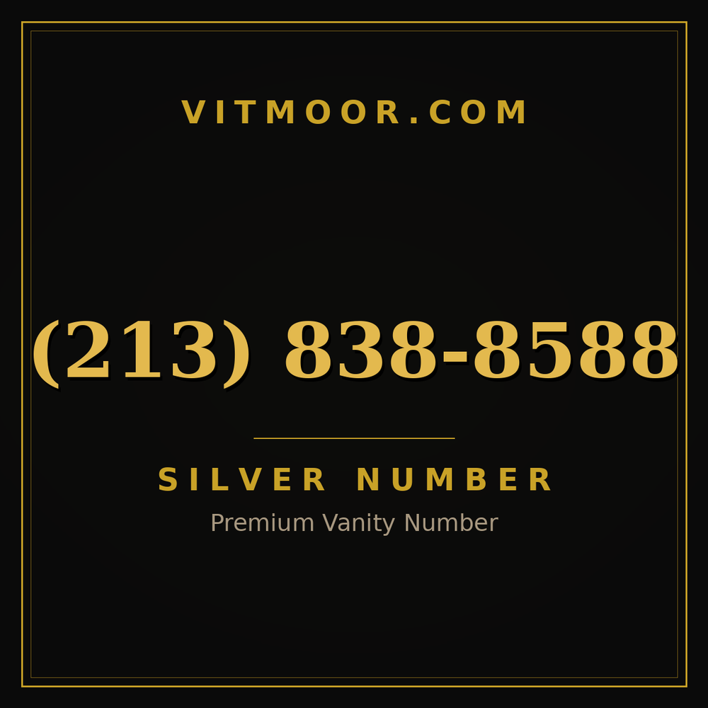 213 838-8588