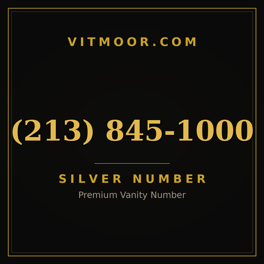 213 845-1000