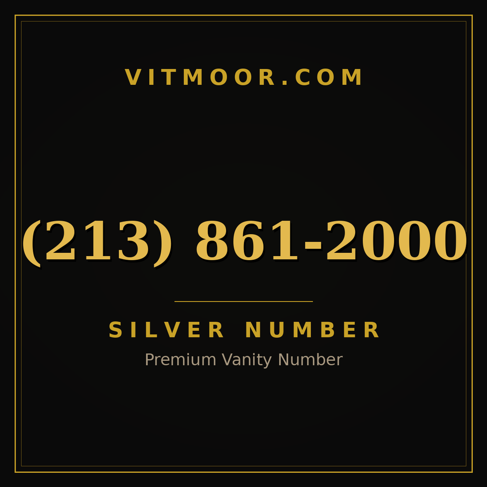 213 861-2000