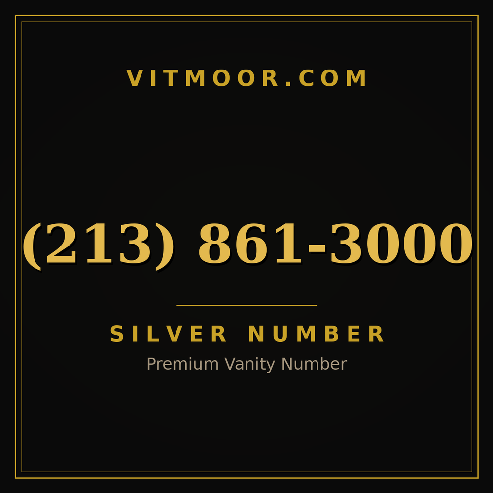 213 861-3000
