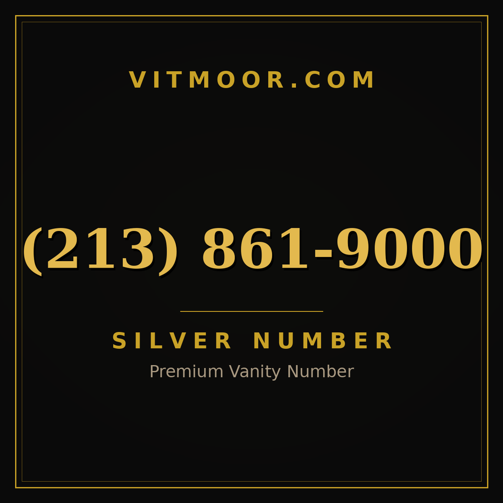 213 861-9000