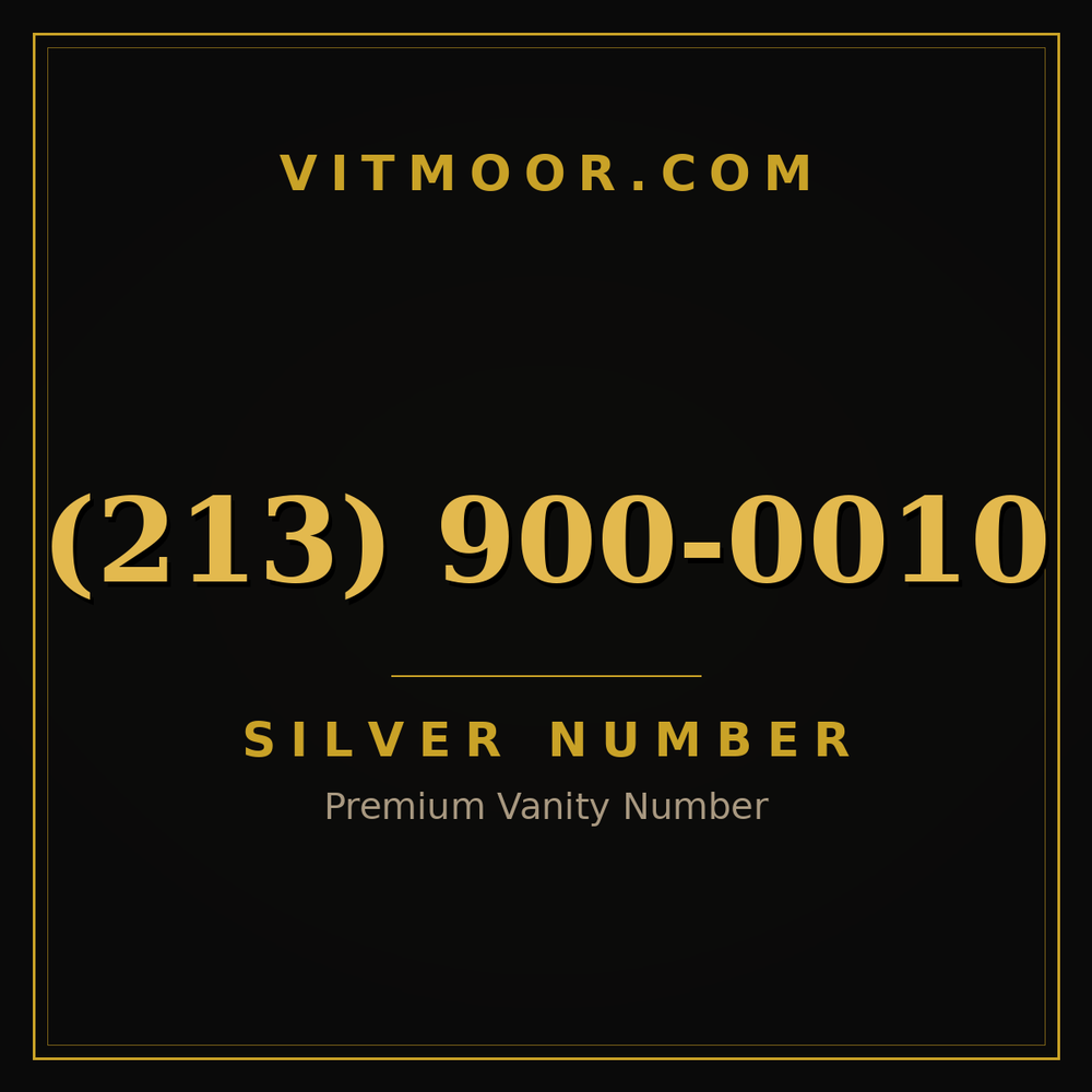 213 900-0010