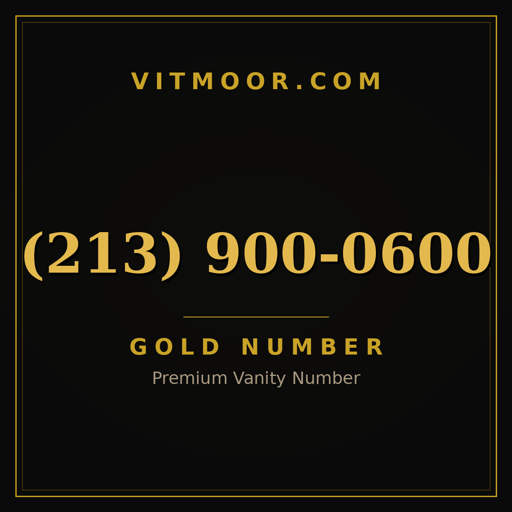 213 900-0600