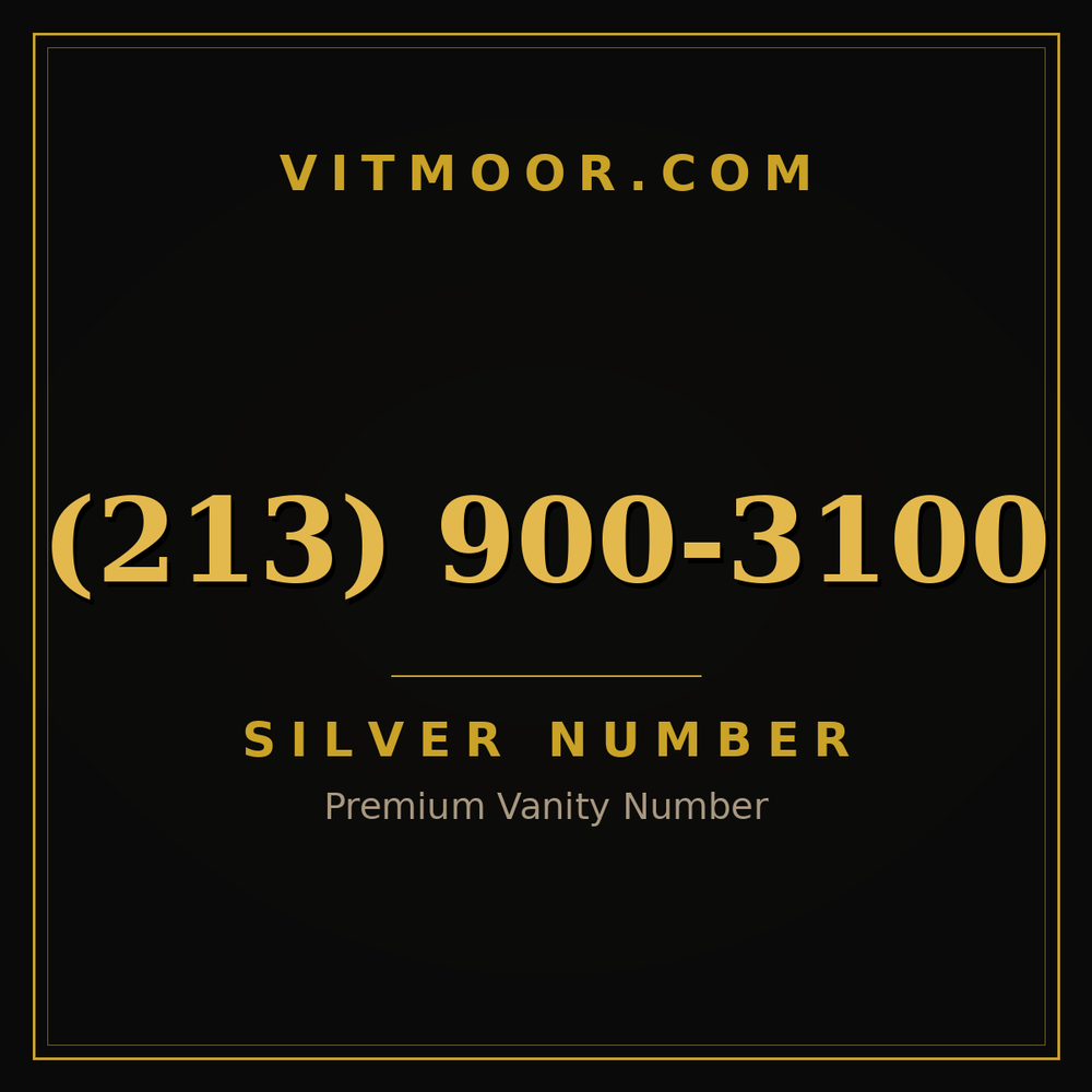 213 900-3100