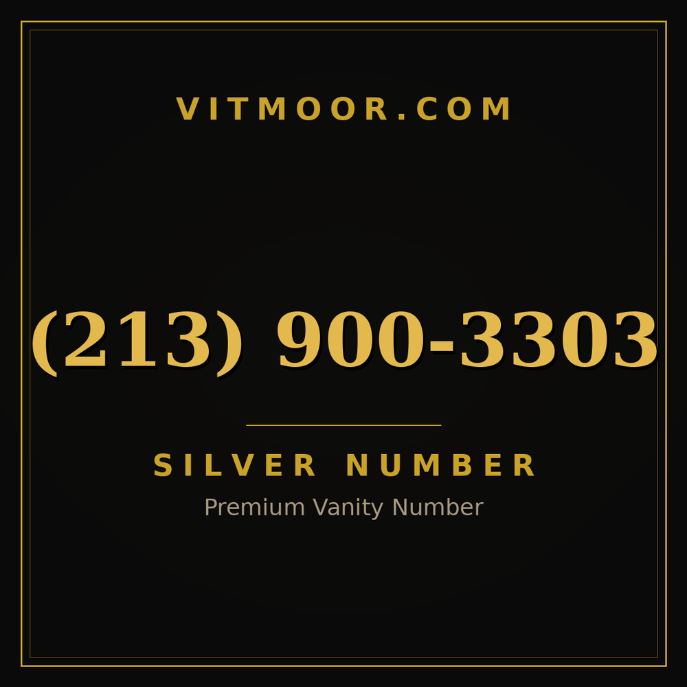 213 900-3303
