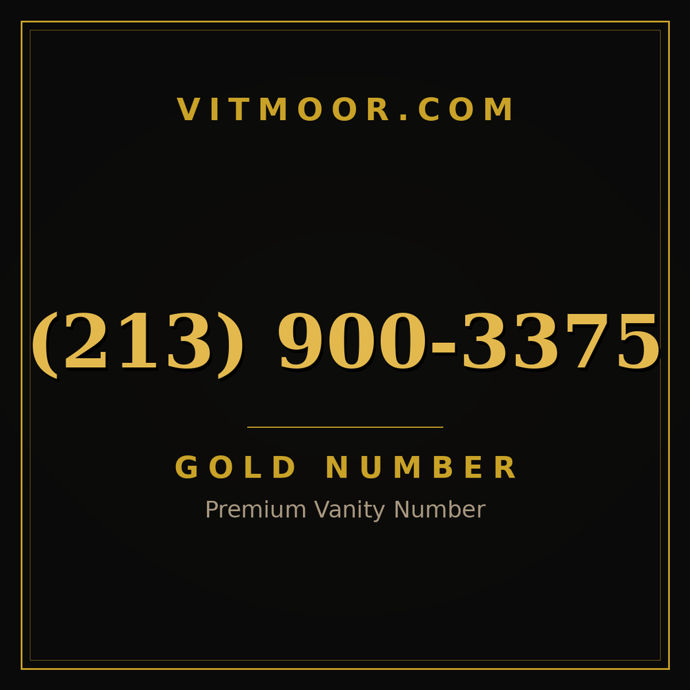 213 900-3375