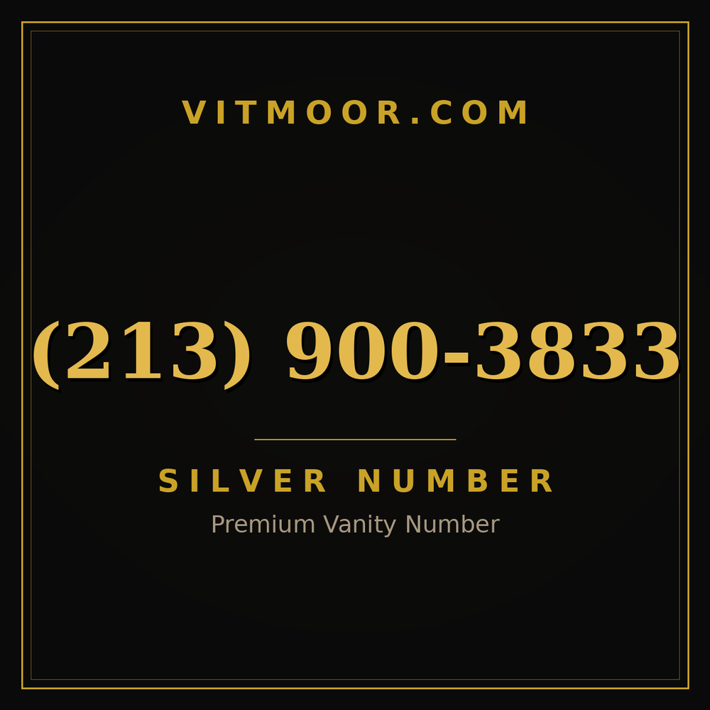 213 900-3833