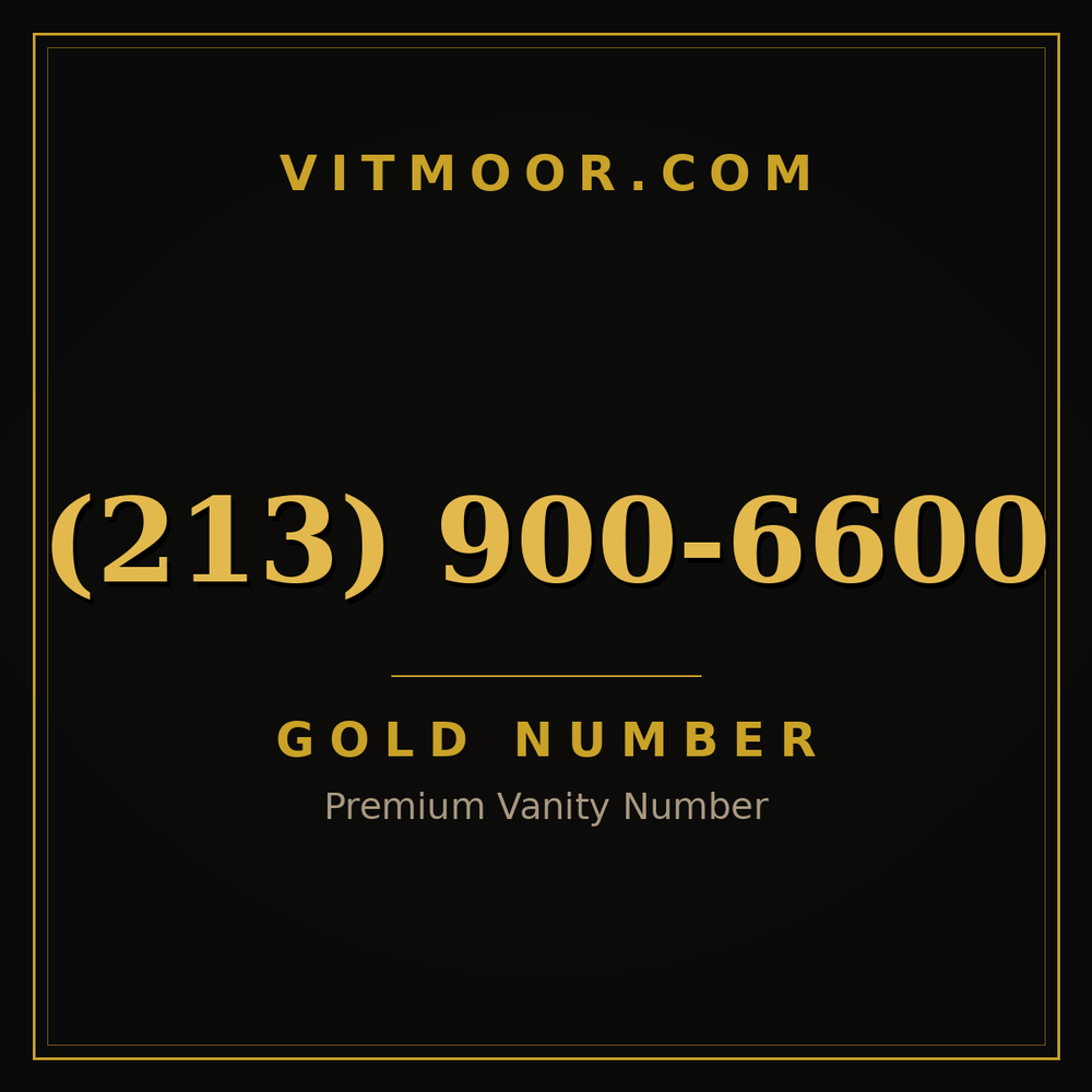 213 900-6600