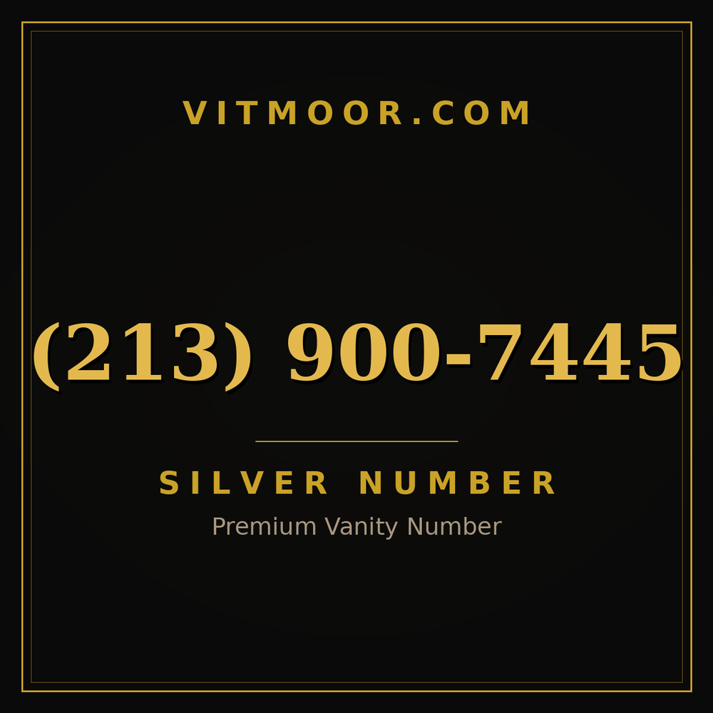 213 900-7445