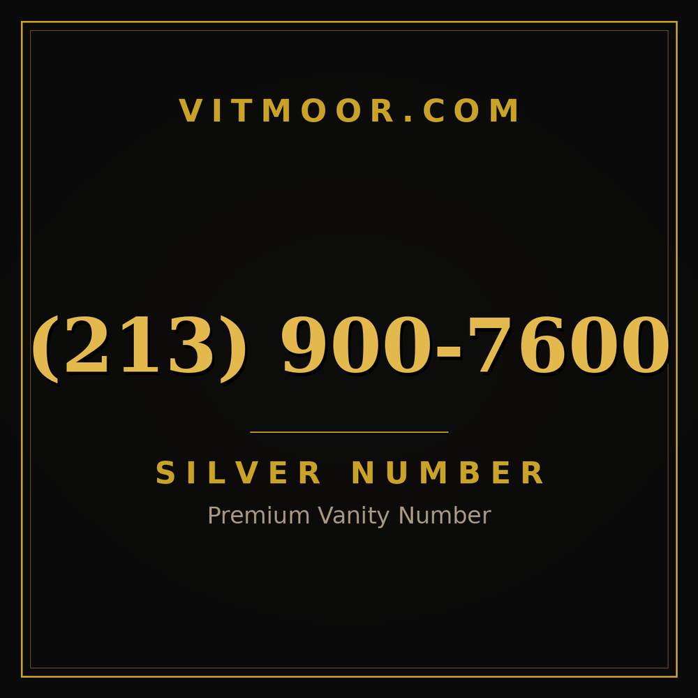 213 900-7600