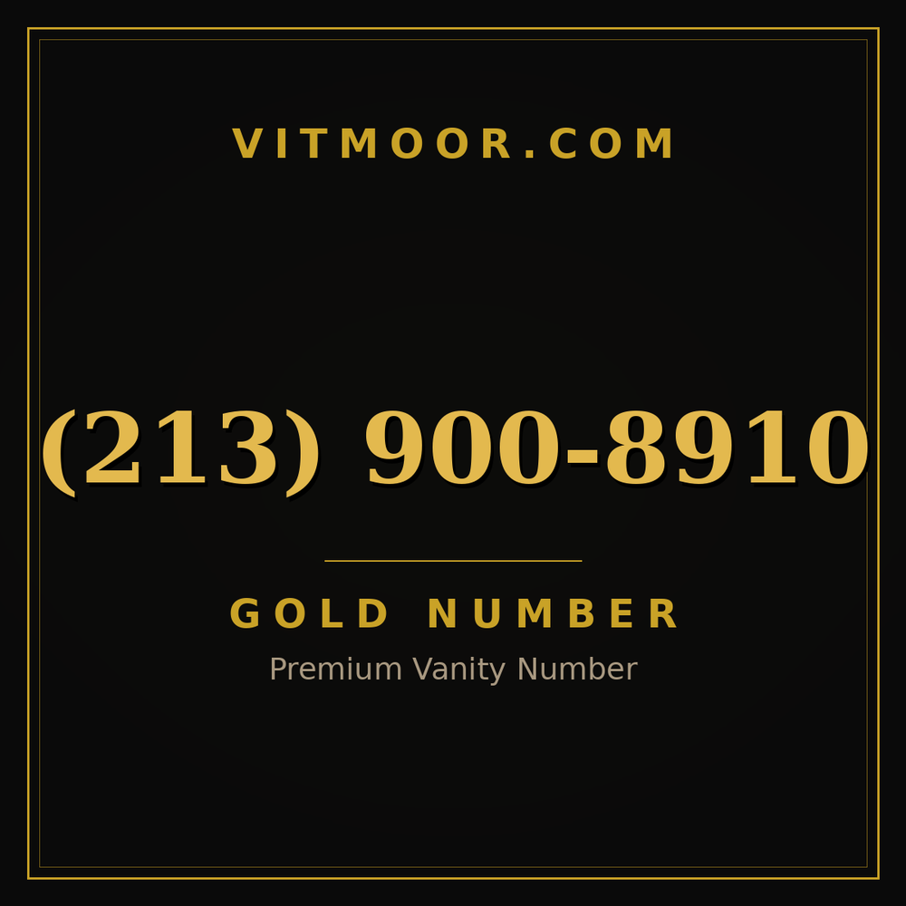 213 900-8910