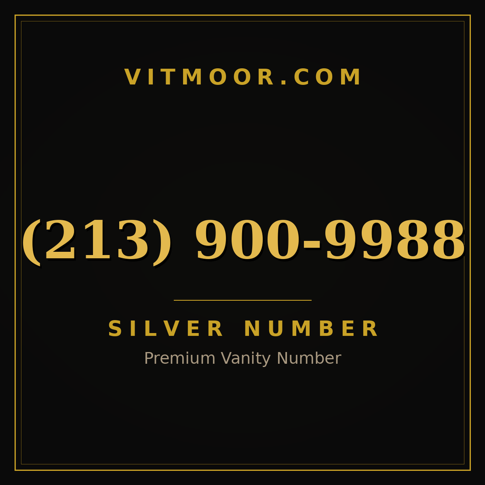 213 900-9988