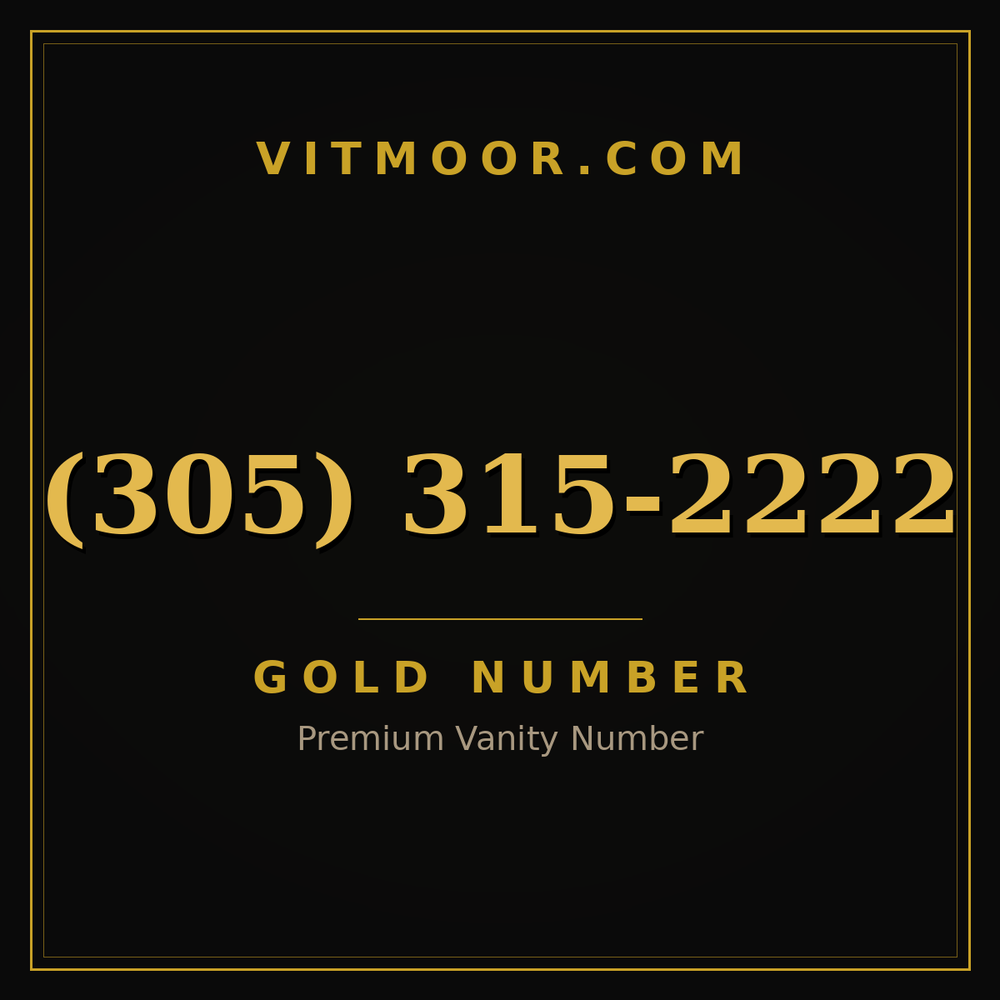 305 315-2222