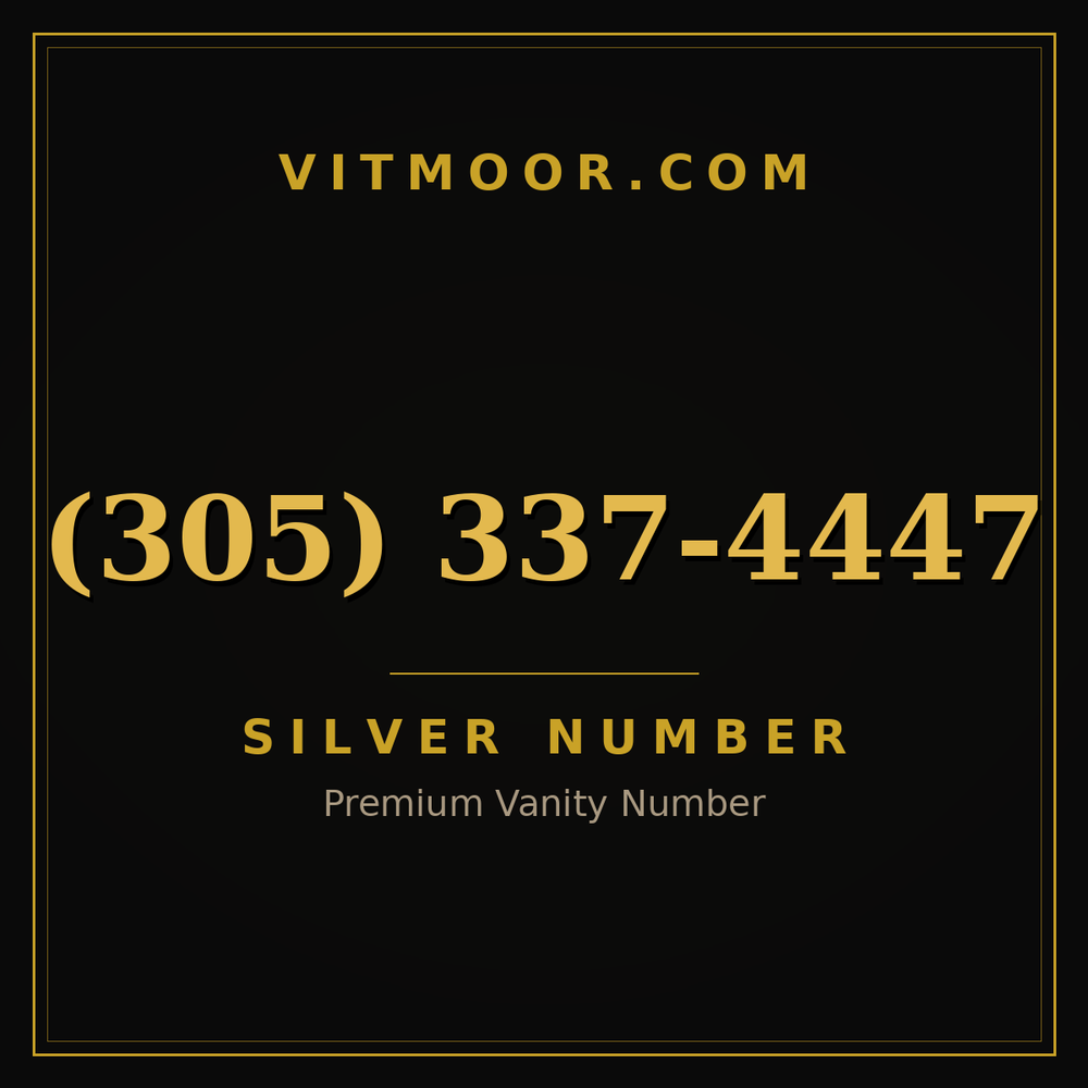 305 337-4447