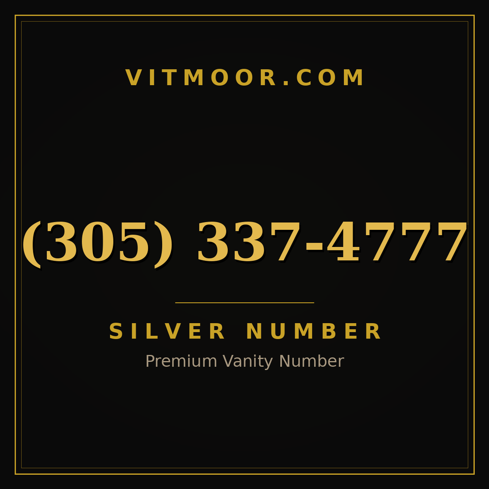 305 337-4777