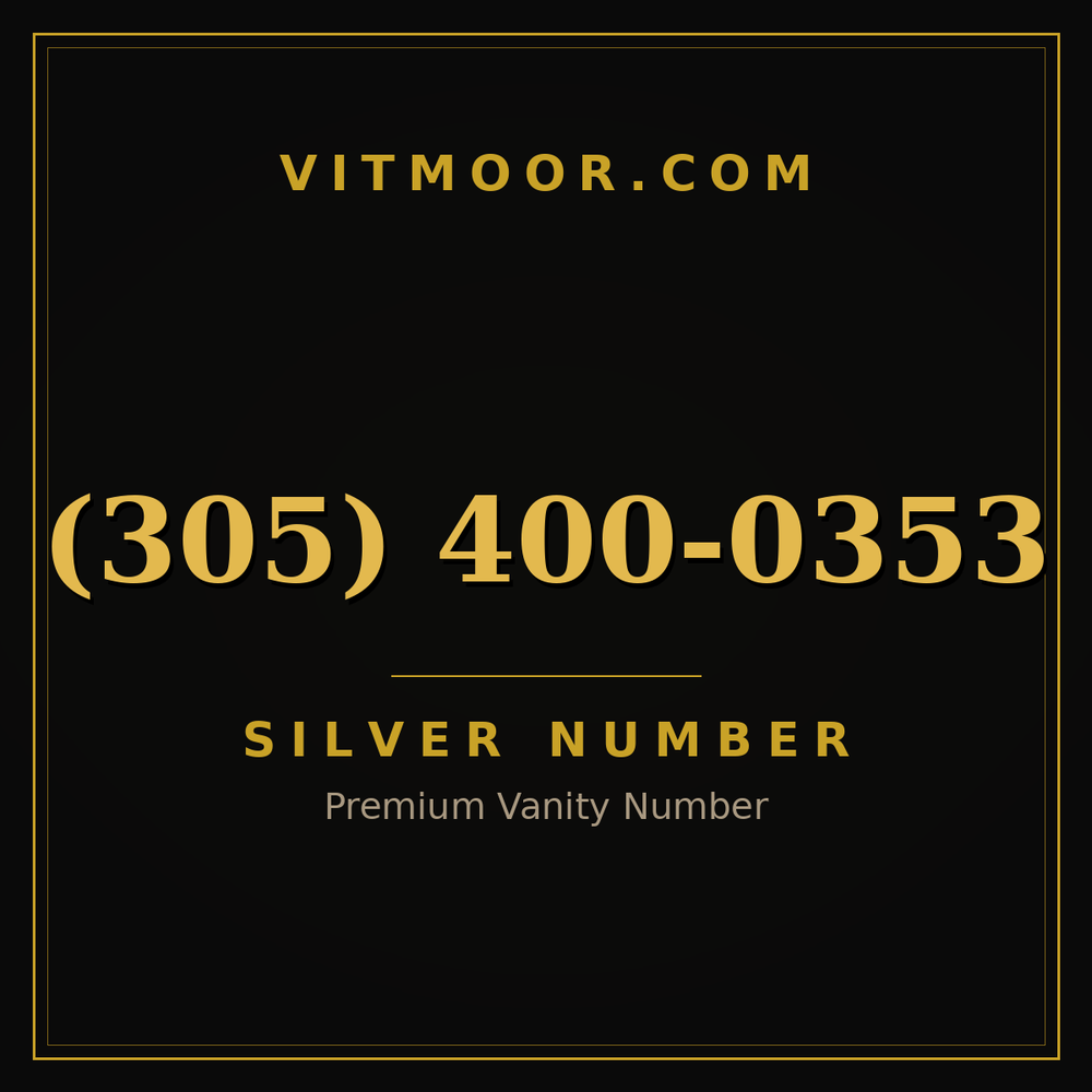 305 400-0353