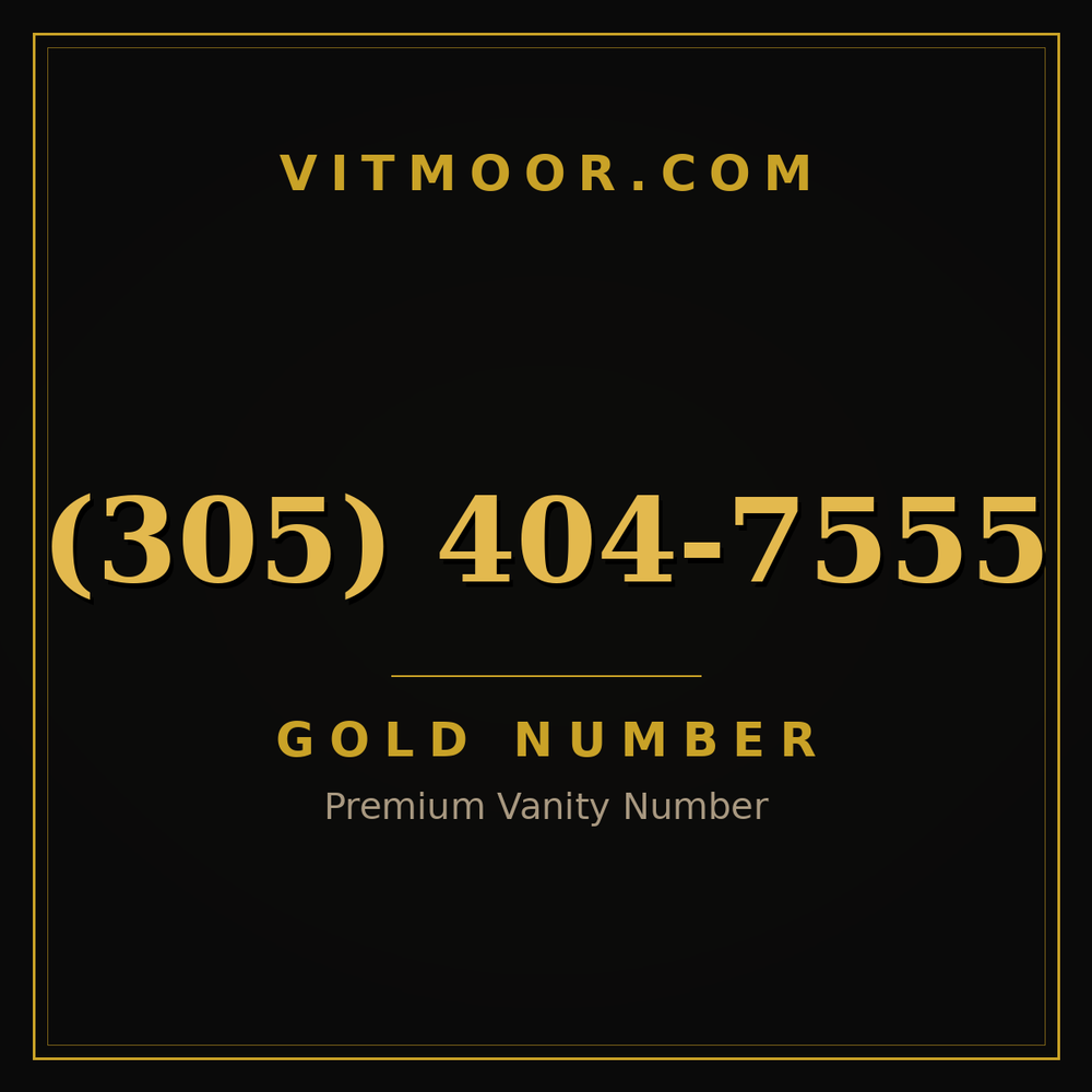 305 404-7555