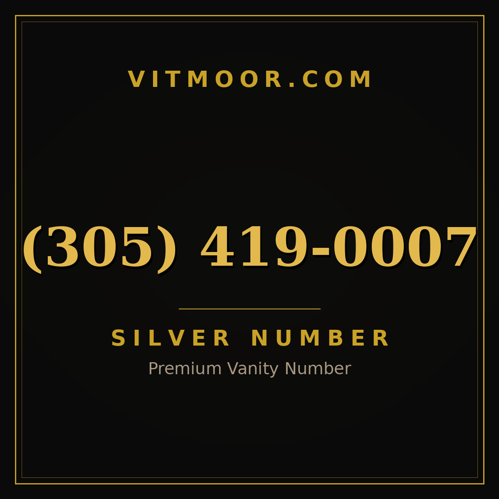 305 419-0007