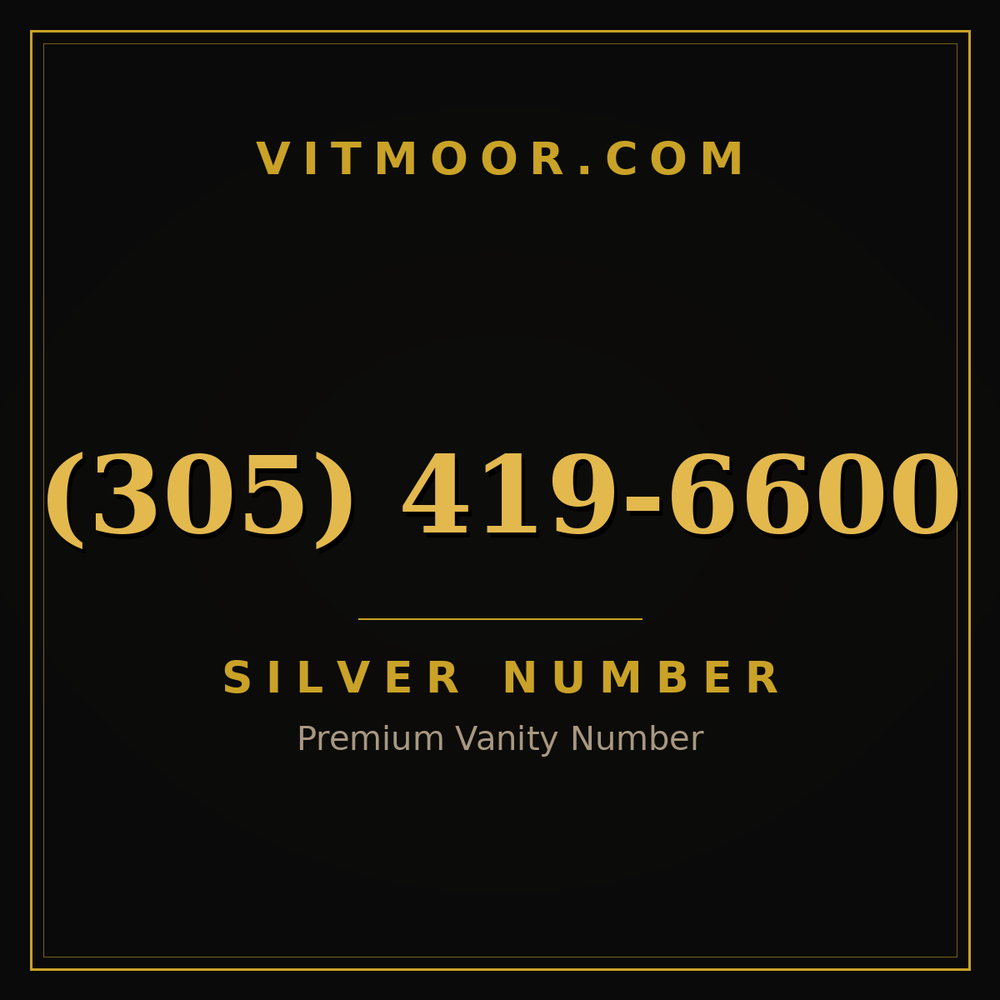 305 419-6600