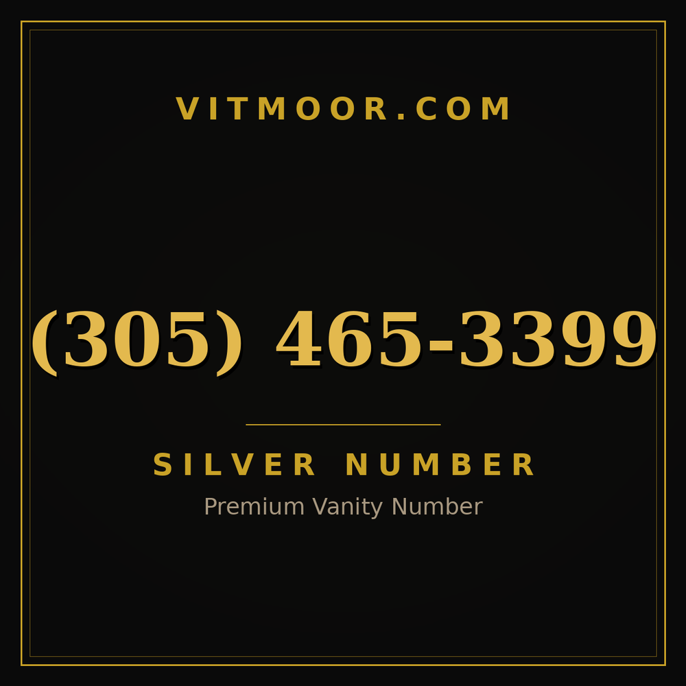 305 465-3399