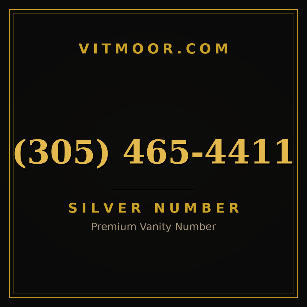 305 465-4411