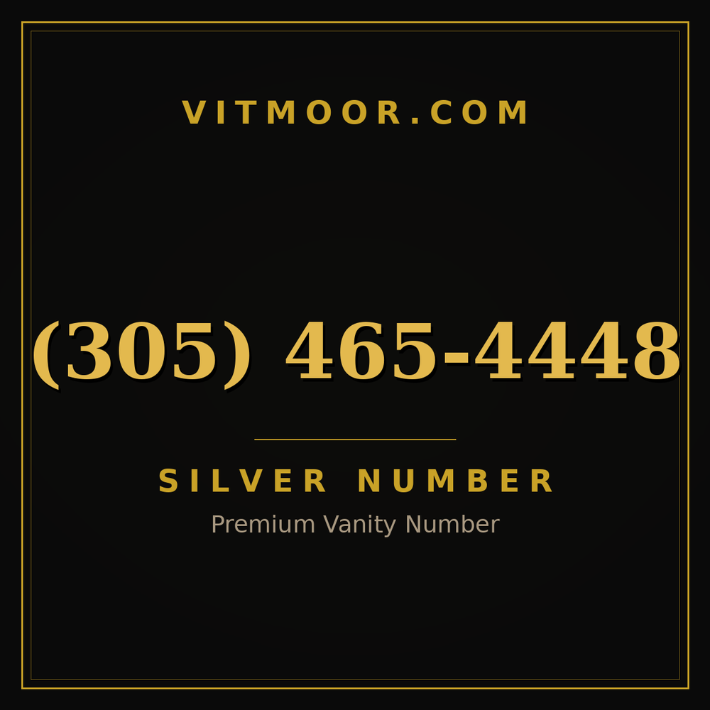 305 465-4448