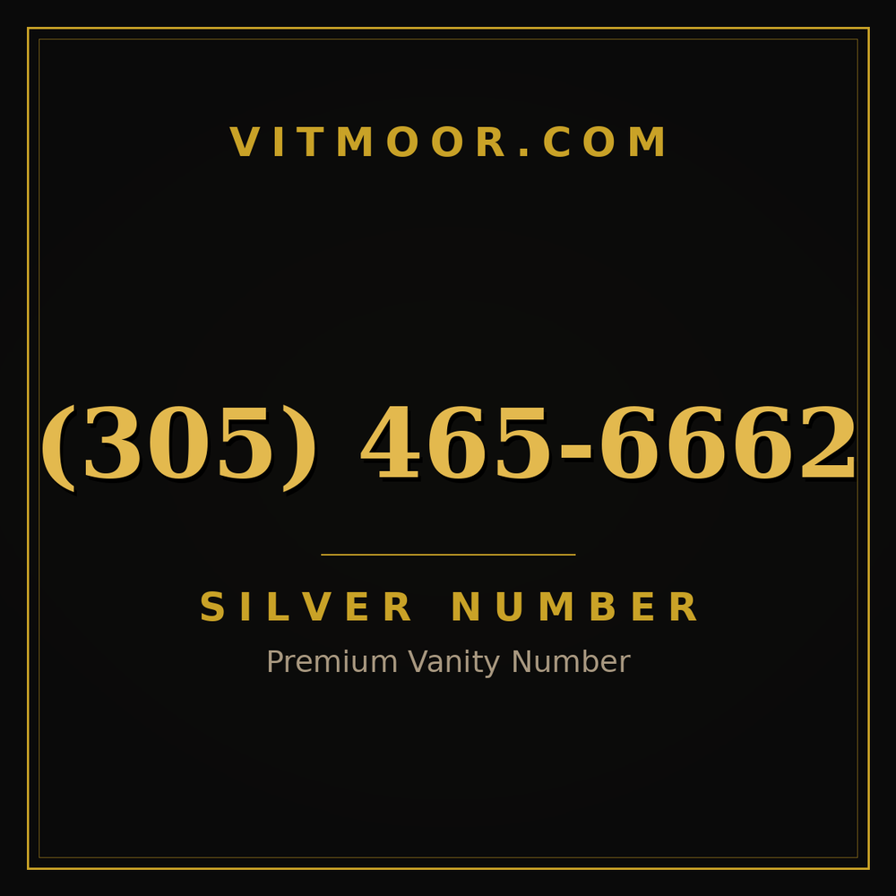 305 465-6662